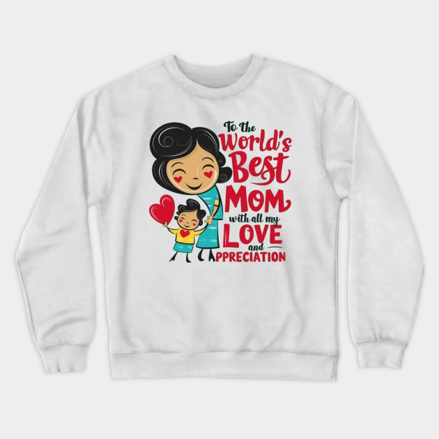 Happy Mother Day Crewneck Sweatshirt by alby store